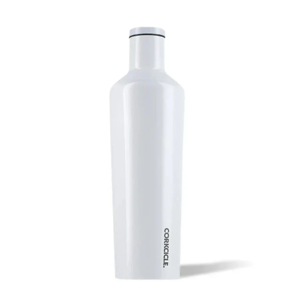 Corkcicle Canteen Water Bottle Dipped Modernist White 25oz (750ml) - Stainless Steel Water Bottle - cf-type-stainless-steel-water-bottle, col-gifts, col-gifts-for-men, DrinkBottle, us-retail - Upcycle Studio