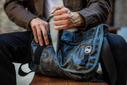 Alchemy Goods Black Pike Messenger Bag - Messenger Bag - cf-type-messenger-bag, col-gifts, col-gifts-for-dad, col-gifts-for-men, us-retail - Upcycle Studio