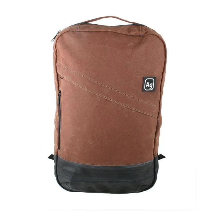 Alchemy Goods Brooklyn Backpack - Waxed Canvas - Backpack - cf-type-backpack, col-gifts-for-dad, col-gifts-for-men, col-laptop-bags, us-retail - Upcycle Studio