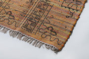 Brahmani Silk Printed Rug - Rug - cf-type-rug, col-upcycled-rugs, silk rugs, us-retail - Upcycle Studio