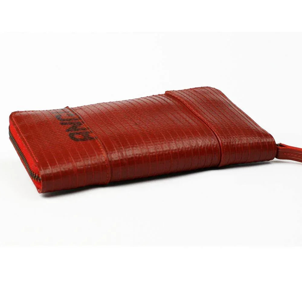 Elvis & Kresse Red Fire Hose Collection - Clutch Purse - Purse - cf-type-purse, col-gifts, col-gifts-for-women, us-retail - Upcycle Studio