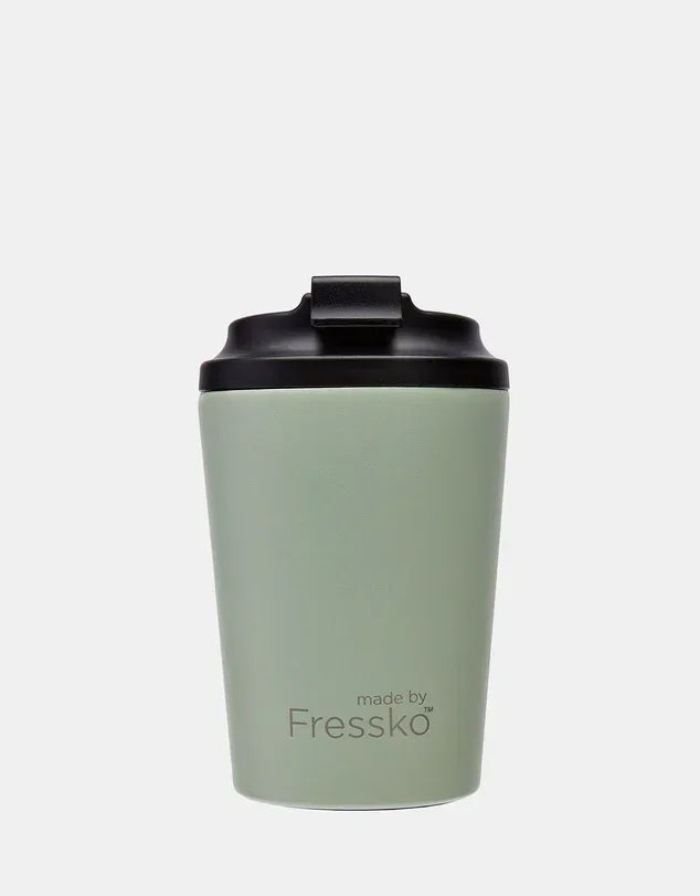 Fressko Bino 8oz Reusable Coffee Cups - Sage - Reusable Coffee Cup - cf-type-reusable-coffee-cup, col-gifts, col-gifts-for-woman, col-kitchen, us-retail - Upcycle Studio