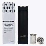 Fressko Infuser Flask 500ml - Coal | Drink Bottle - Stainless Steel Water Bottle - cf-type-stainless-steel-water-bottle, col-gifts, DrinkBottle, us-retail, Water Bottle - Upcycle Studio
