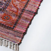 Indrani Silk Printed Rug - Rug - cf-type-rug, col-upcycled-rugs, silk rugs, us-retail - Upcycle Studio