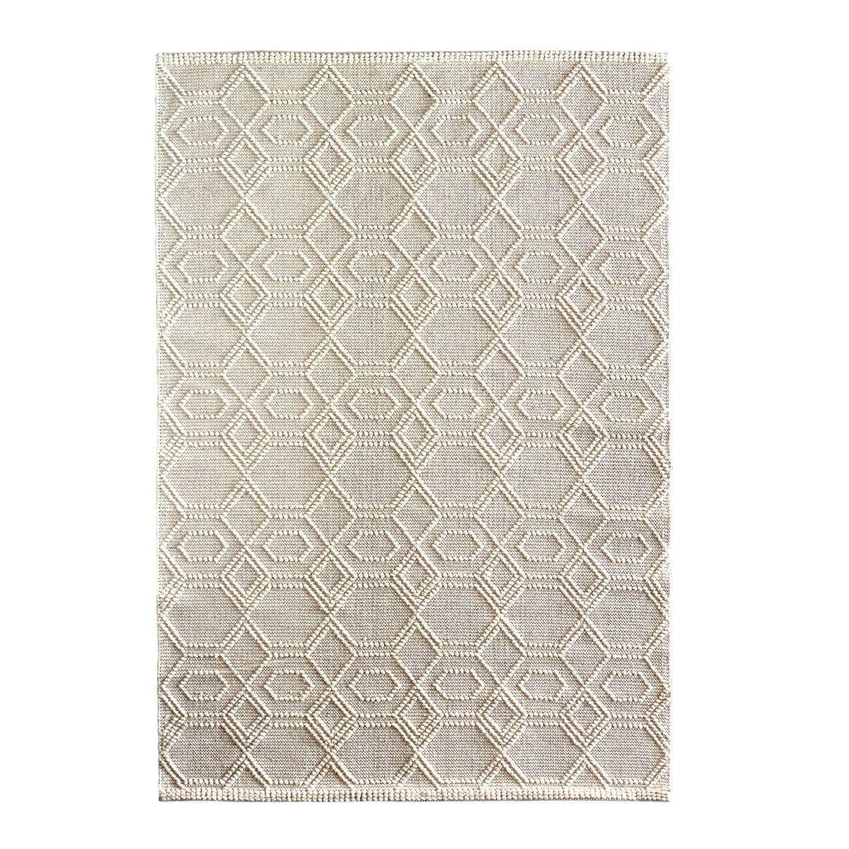 Mallalli Wool Rug - Rug - cf-type-rug, col-natural-rugs, us-retail, wool rugs - Upcycle Studio