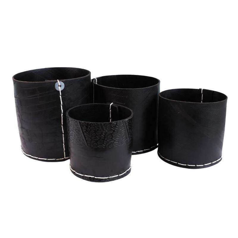Barrel Rubber Planters | flower planters | flower pot | Pot Plants | Garden pots | Storage Bucket | Bins | Office Bins | plastic storage containers | standing plant pot | outdoor plant pots | indoor plant pots | pots online | Upcycle Studio