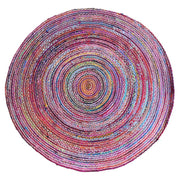 Circus Upcycled Cotton + Jute Rug - Rug - cf-type-rug, col-upcycled-rugs, us-retail - Upcycle Studio