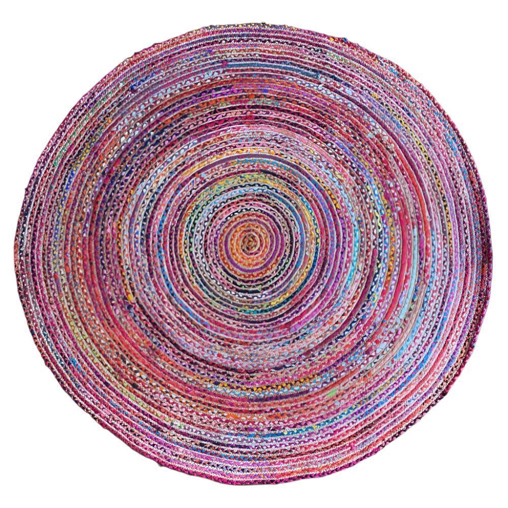 Circus Upcycled Cotton + Jute Rug - Rug - cf-type-rug, col-upcycled-rugs, us-retail - Upcycle Studio