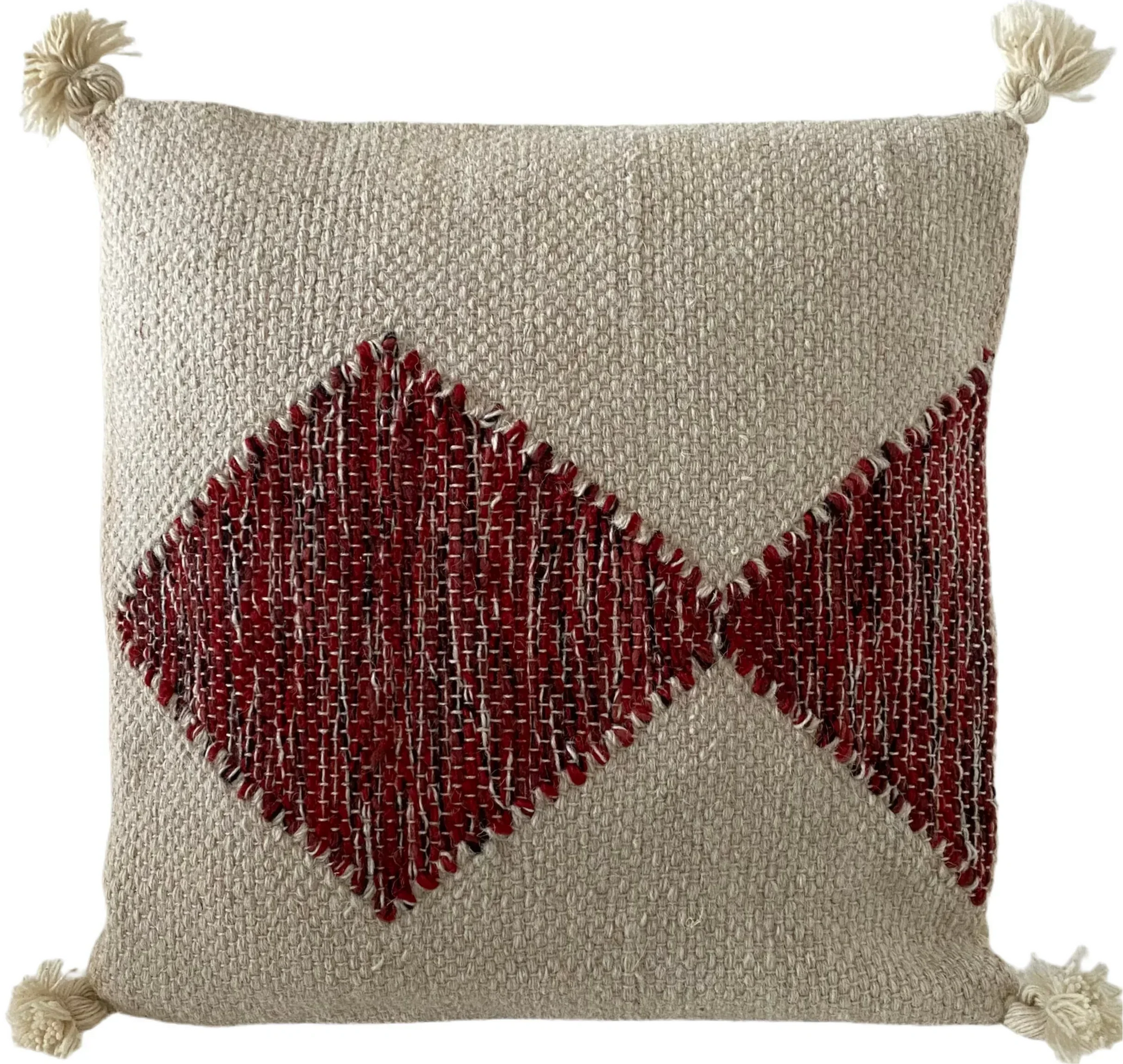 Sukhna Cushion Cover - Cushion - cf-type-cushion, Goodweave, us-retail - Upcycle Studio