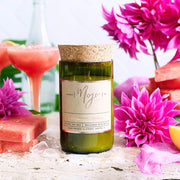 Mojo Wine Bottle Candle - Watermelon Lemonade  | Scented Candles | Candle Fragrances | Soy Candles | Newcastle Candles | Best Candles | Nice Candles | Gifts | Best Gifts | Wax Candles | Mothers Day Gifts | Christmas Gifts | Candles Australia | Candle Shop | Presents | Sydney Candles | Brisbane Candles | Townsville Candles | Melbourne Candles | Perth Candles | Soy Wax | Accepts Bitcoin | Candles Online | Accepts Crypto currency | Upcycle Studio
