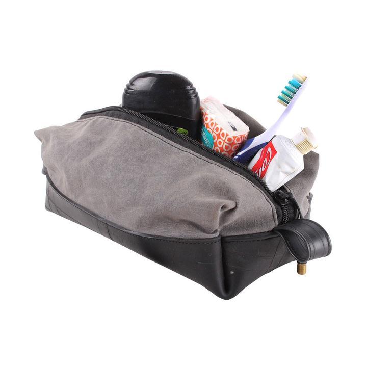 Alchemy Goods Elliot Dopp Travel Kit Waxed Canvas | Make up bag | pencil case | bag | Australian Bags | Eco Bag | Travel Bag | Travel Kit | Bathroom bag | Mens bathroom Bag | Upcycle Studio