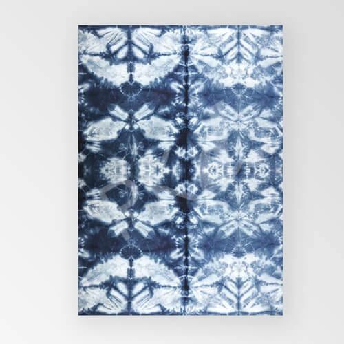 Rachel Kennedy Gift Wrap - Shibori Fold - Upcycle Studio