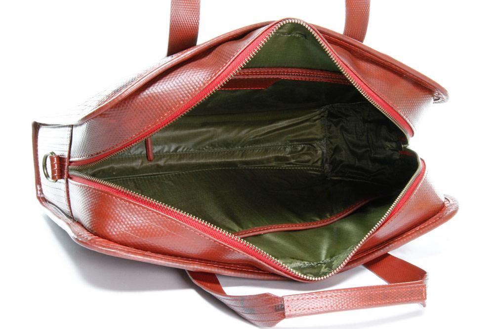 Elvis & Kresse Fire Hose Compact Briefcase | Messenger Bag | Sydney Handbags | Perth Handbags | Ladies Handbag | Handbags in Australia | handbags | School Bag | Bags in Australia | burberry bags | bags womens | hand bags leather australia | Bag | Shoulder bag | Computer Bag | Upcycle Studio