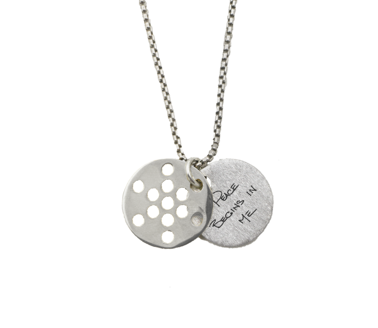 ARTICLE22 Fruit Of Life -Leo Necklace 1.9cm Jewellery | necklaces | Australian Jewellery | Jewellery Store | Jewellery shops | Online Jewellery | Gifts | Presents | Xmas Presents | Birthday Present | Wedding Gift | silver chain | Men's necklace Upcycle Studio