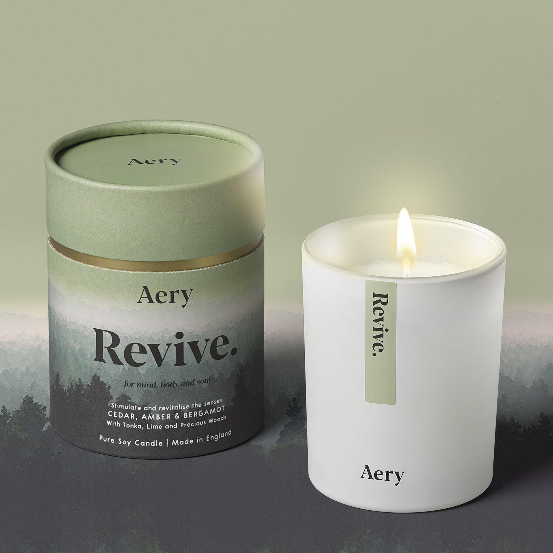 Aery Living Mindful 200g Soy Candle-Revive  | Scented Candles | Candle Fragrances | Soy Candles | Newcastle Candles | Best Candles | Nice Candles | Gifts | Best Gifts | Wax Candles | Mothers Day Gifts | Christmas Gifts | Candles Australia | Candle Shop | Presents | Sydney Candles | Brisbane Candles | Townsville Candles | Melbourne Candles | Perth Candles | Soy Wax | Accepts Bitcoin | Candles Online | Accepts Crypto currency | Upcycle Studio