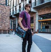 Alchemy Goods Black Pike Messenger Bag - Messenger Bag - cf-type-messenger-bag, col-gifts, col-gifts-for-dad, col-gifts-for-men, us-retail - Upcycle Studio