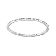 ARTICLE22 Peace All Around Bangle - Bangle - Bangle, cf-type-bangle, col-gifts, col-gifts-for-women, col-Jewellery & Accessories, Jewellery, us-retail - Upcycle Studio