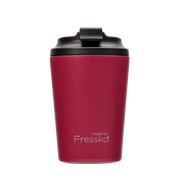 Fressko Camino Cup 12oz - Rouge | Re Usable Coffee Cup | reusable cup | Take away Coffee Cup | Cafe Coffee Cup | Best Reusable coffee cup | Refillable Coffee Cup | Eco Coffee Cup | Camping cups | Kids cups | Cups | Reusable tea cup | personalised coffee cup Australia | online reusable coffee cup Australia | custom coffee cups | Upcycle Studio