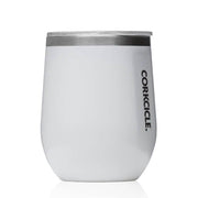 Corkcicle Stemless Reusable Cup Gloss White 12oz (355ml) - Upcycle Studio