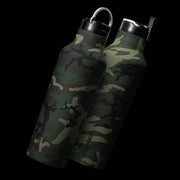 Corkcicle Woodland Camo Sports Canteen 600ml - Stainless Steel Water Bottle - cf-type-stainless-steel-water-bottle, col-gifts, col-gifts-for-men, DrinkBottle, us-retail - Upcycle Studio