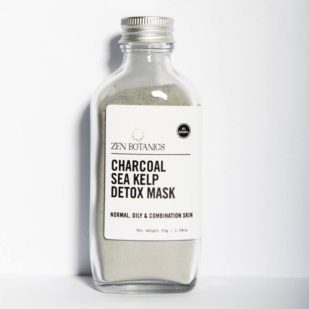 Zen Botanics Charcoal & Sea Kelp Detox Face Mask - Upcycle Studio