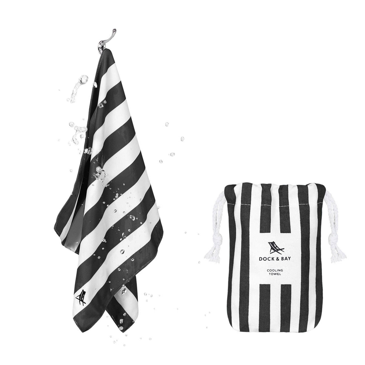 Dock & Bay | Cooling Towel Cabana Collection - Towels - cf-type-towels, col-gifts, col-gifts-for-men, Cooling Towel, gym towel, Towels, us-retail - Upcycle Studio