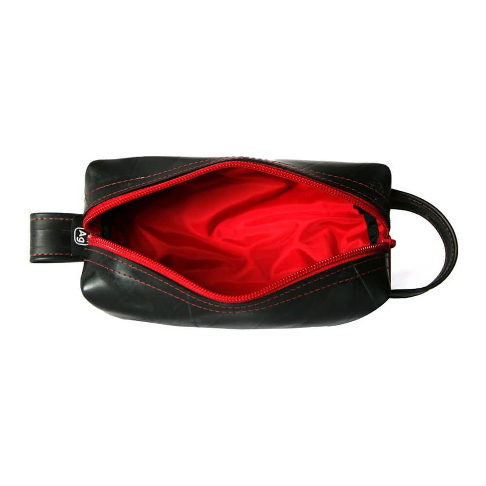 Alchemy Goods Mini Elliot Dopp Travel Kit Coal | Make up bag | pencil case | bag | Australian Bags | Eco Bag | Travel Bag | Travel Kit | Bathroom bag | Mens bathroom Bag | Upcycle Studio
