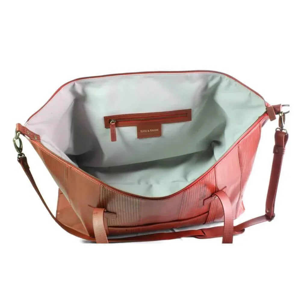 Elvis & Kresse Fire Hose - Weekender Bag - Bag - cf-type-bag, col-gifts-for-men, us-retail - Upcycle Studio