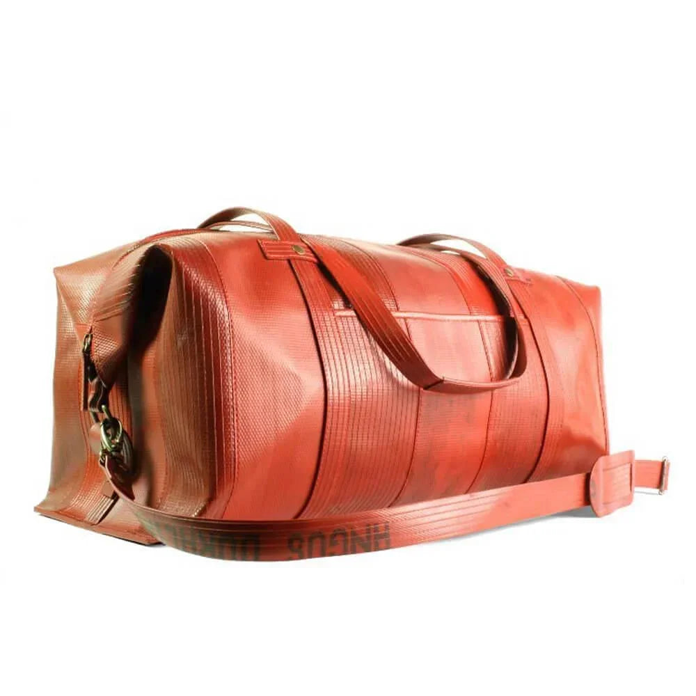 Elvis & Kresse Fire Hose - Weekender Bag - Bag - cf-type-bag, col-gifts-for-men, us-retail - Upcycle Studio
