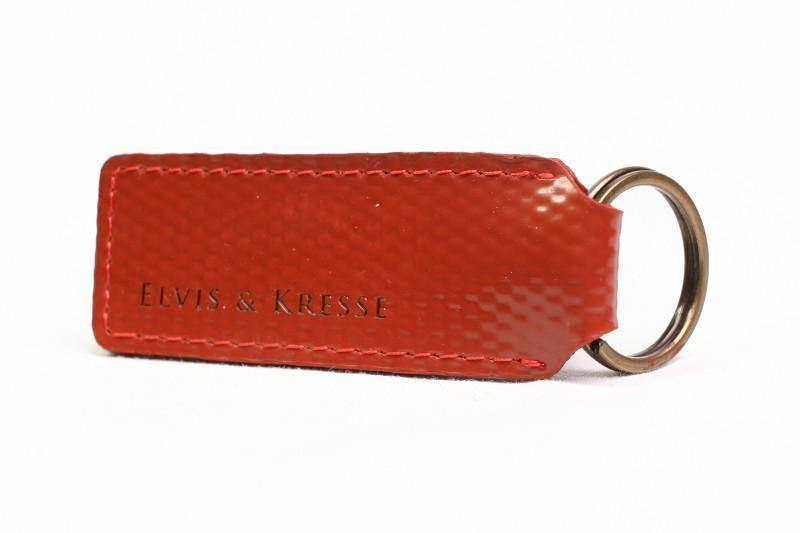 Elvis & Kresse Red Fire Hose Collection - Key Ring - Key Ring - cf-type-key-ring, col-gifts, col-gifts-for-men, col-gifts-for-women, Key Ring, Key Rings, us-retail - Upcycle Studio