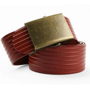 Elvis & Kresse The Slider Belt - Antique Brass - Belt - cf-type-belt, col-gifts, col-gifts-for-men, us-retail - Upcycle Studio