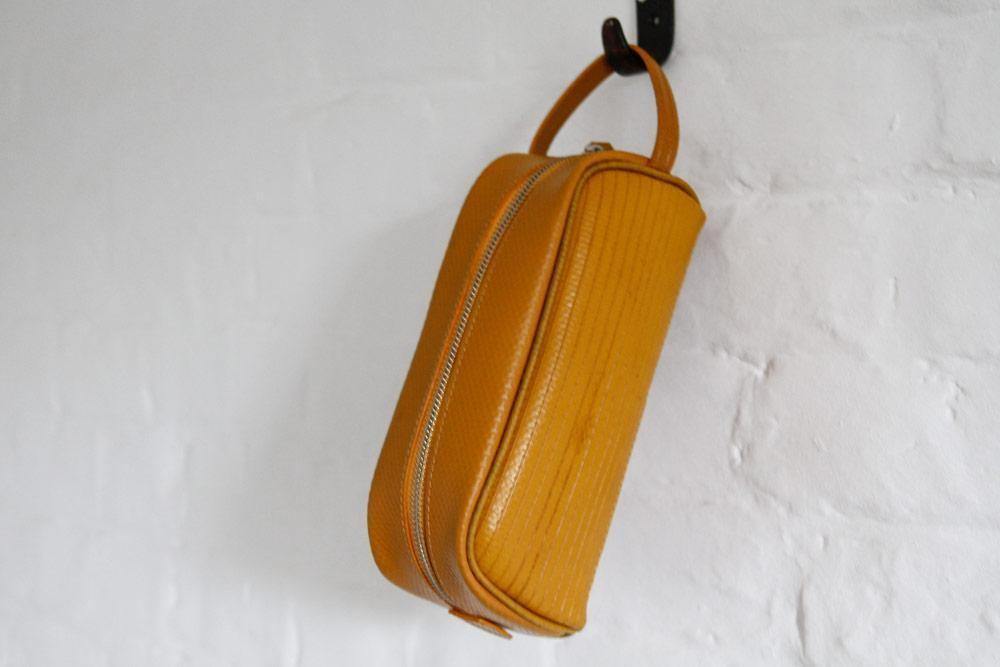 Elvis & Kresse Yellow Fire Hose Collection - Travel Accessories Bag - Toiletry Bag - Bathroom, cf-type-toiletry-bag, col-gifts, col-gifts-for-men, us-retail - Upcycle Studio