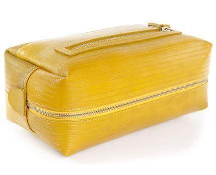 Elvis & Kresse Yellow Fire Hose Collection - Wash Bag - Toiletry Bag - Bathroom, cf-type-toiletry-bag, col-gifts, col-gifts-for-men, us-retail - Upcycle Studio