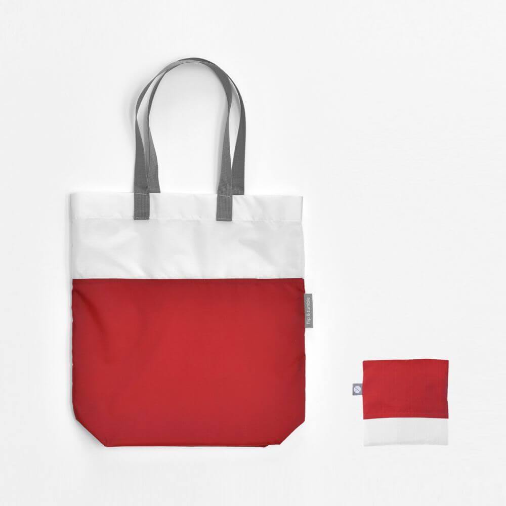 Reusable Shopping Bag Red by Flip & Tumble