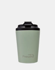 Fressko Bino 8oz Reusable Coffee Cups - Sage - Reusable Coffee Cup - cf-type-reusable-coffee-cup, col-gifts, col-gifts-for-woman, col-kitchen, us-retail - Upcycle Studio