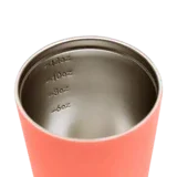 Fressko Camino 12oz Reusable Coffee Cups - Coral - Reusable Coffee Cup - cf-type-reusable-coffee-cup, col-gifts, col-gifts-for-woman, col-kitchen, us-retail - Upcycle Studio