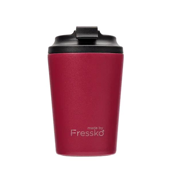 Fressko Camino 12oz Reusable Coffee Cups - Rouge - Reusable Coffee Cup - cf-type-reusable-coffee-cup, col-gifts, col-gifts-for-woman, col-kitchen, us-retail - Upcycle Studio