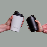 Fressko Camino 12oz Reusable Coffee Cups - White - Reusable Coffee Cup - cf-type-reusable-coffee-cup, col-gifts, col-gifts-for-men, col-gifts-for-woman, col-kitchen, us-retail - Upcycle Studio