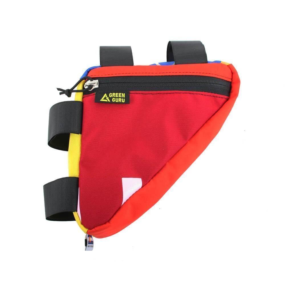 Green Guru Gripster Triangle Frame Bike Bag - Bike Bag - cf-type-bike-bag, us-retail - Upcycle Studio