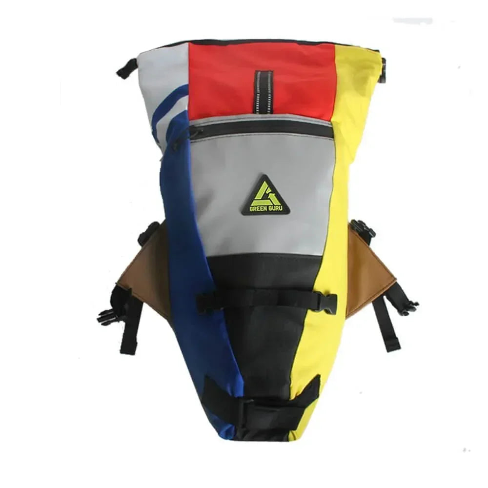 Green Guru Hauler Bike Saddle Bag - Bike Bag - cf-type-bike-bag, us-retail, us-wholesale - Upcycle Studio