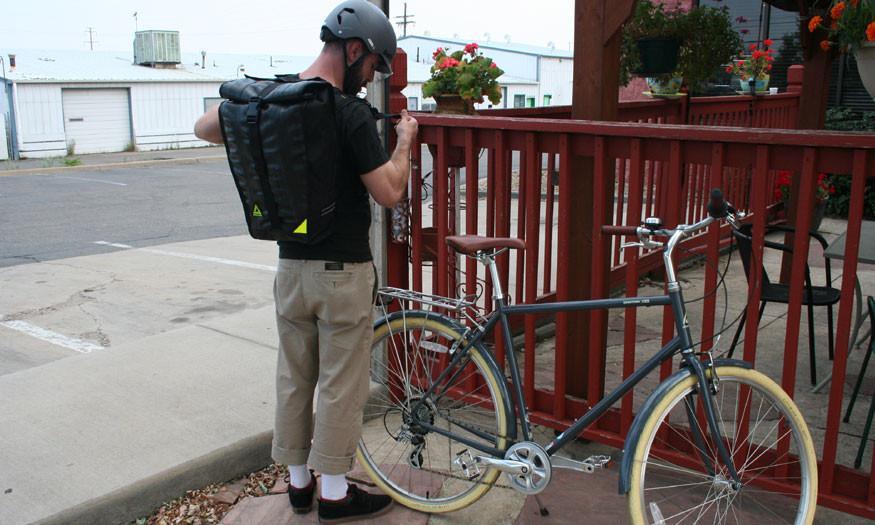 Green Guru High Roller 36L Backpack Convertible Pannier - Backpack - cf-type-backpack, col-gifts-for-men, col-travel-and-adventures, us-retail - Upcycle Studio
