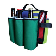 Green Guru Sixer 6 Pack Insulated Top Tube Holder - Bike Bag - cf-type-bike-bag, col-gifts, col-gifts-for-men, col-travel-and-adventures, us-retail - Upcycle Studio
