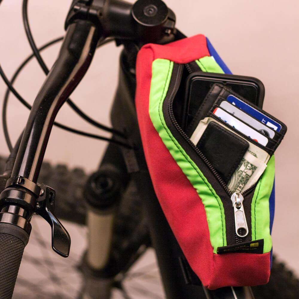 Green Guru Tanker Top Tube Frame Bike Bag - Bike Bag - cf-type-bike-bag, col-gifts, col-gifts-for-men, col-travel-and-adventures, us-retail - Upcycle Studio