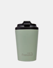 Fressko Bino Cup 8oz - Sage | Re Usable Coffee Cup | reusable cup | Take away Coffee Cup | Cafe Coffee Cup | Best Reusable coffee cup | Refillable Coffee Cup | Eco Coffee Cup | Camping cups | Kids cups | Cups | Reusable tea cup | personalised coffee cup Australia | online reusable coffee cup Australia | custom coffee cups | Upcycle Studio