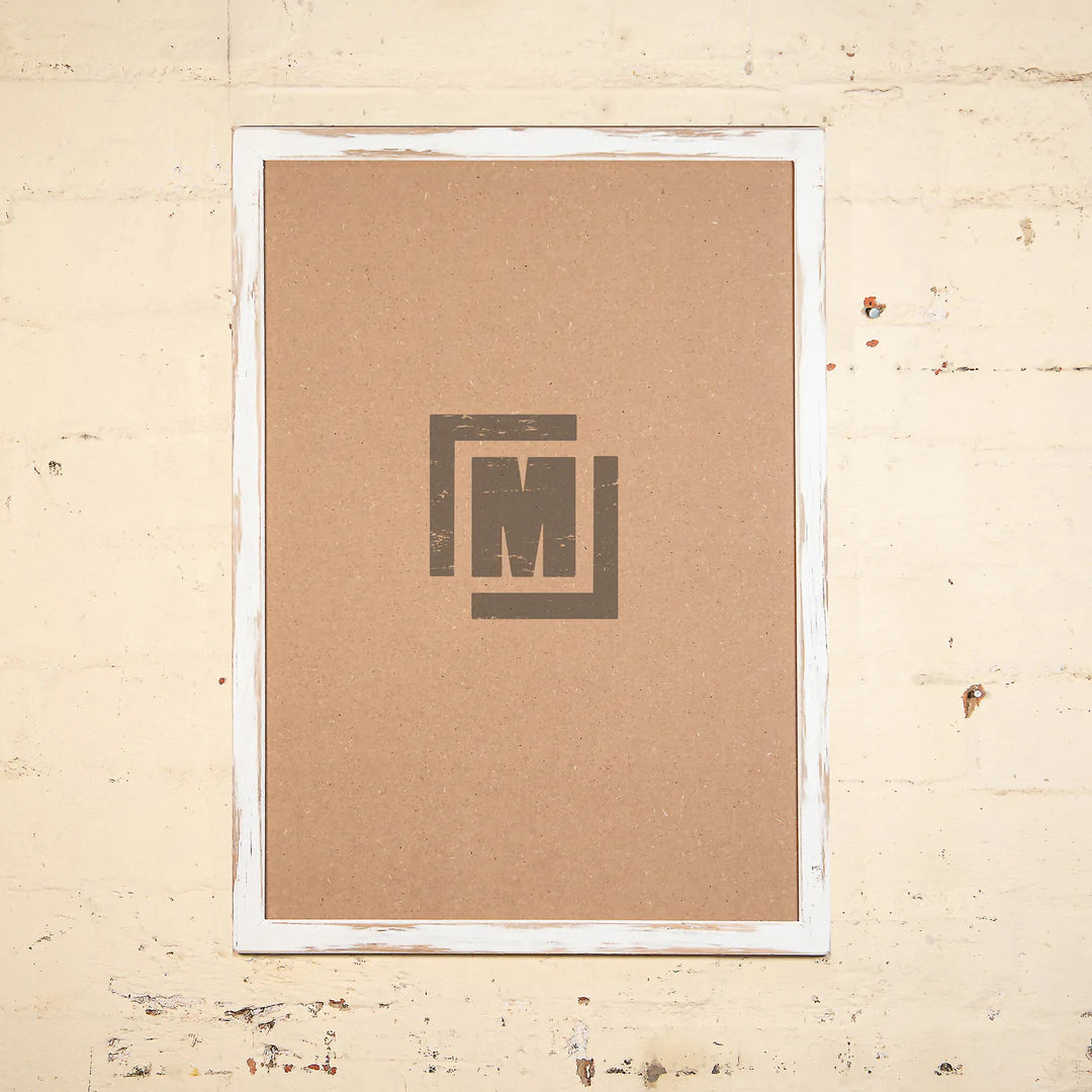 Mulbury SLIM Upcycled Timber Picture Frame - White - Reclaimed Timber Frame - cf-type-reclaimed-timber-frame, col-gifts, col-home-and-garden, photo frame, picture frame, Slim Photo frames, Slim Picture Frames, us-retail - Upcycle Studio