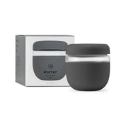 W & P design: Seal Tight Glass Bowl 710ml - Charcoal - Lunch Box - bowls, cf-type-lunch-box, lunch boxes, lunchbox, salad containers, us-retail - Upcycle Studio